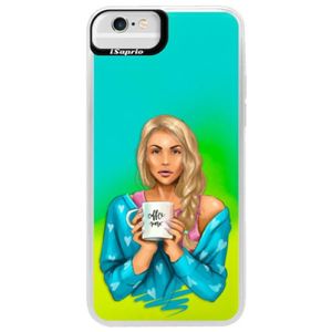 Neónové puzdro Blue iSaprio - Coffe Now - Blond - iPhone 6 Plus/6S Plus vyobraziť