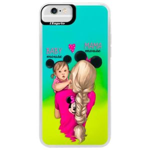 Neónové puzdro Blue iSaprio - Mama Mouse Blond and Girl - iPhone 6 Plus/6S Plus vyobraziť