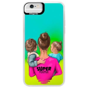 Neónové puzdro Blue iSaprio - Super Mama - Boy and Girl - iPhone 6 Plus/6S Plus vyobraziť