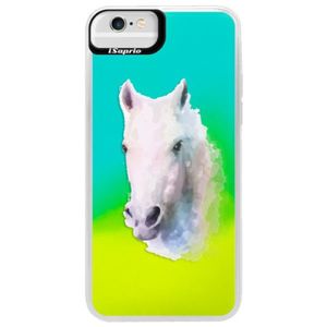 Neónové puzdro Blue iSaprio - Horse 01 - iPhone 6 Plus/6S Plus vyobraziť