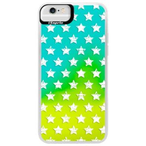 Neónové puzdro Blue iSaprio - Stars Pattern - white - iPhone 6 Plus/6S Plus vyobraziť