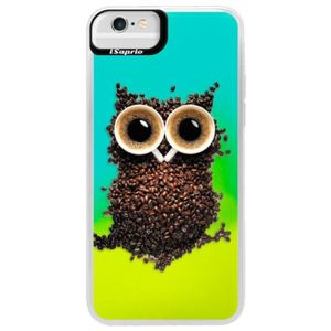 Neónové puzdro Blue iSaprio - Owl And Coffee - iPhone 6 Plus/6S Plus vyobraziť