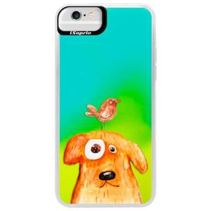 Neónové puzdro Blue iSaprio - Dog And Bird - iPhone 6 Plus/6S Plus vyobraziť