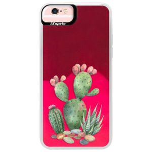 Neónové púzdro Pink iSaprio - Cacti 01 - iPhone 6 Plus/6S Plus vyobraziť
