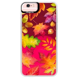 Neónové púzdro Pink iSaprio - Autumn Leaves 01 - iPhone 6 Plus/6S Plus vyobraziť