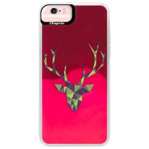 Neónové púzdro Pink iSaprio - Deer Green - iPhone 6 Plus/6S Plus vyobraziť