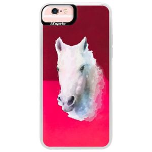 Neónové púzdro Pink iSaprio - Horse 01 - iPhone 6 Plus/6S Plus vyobraziť