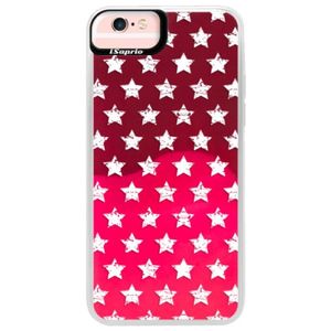 Neónové púzdro Pink iSaprio - Stars Pattern - white - iPhone 6 Plus/6S Plus vyobraziť