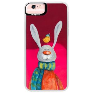 Neónové púzdro Pink iSaprio - Rabbit And Bird - iPhone 6 Plus/6S Plus vyobraziť