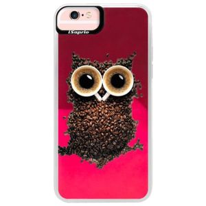 Neónové púzdro Pink iSaprio - Owl And Coffee - iPhone 6 Plus/6S Plus vyobraziť