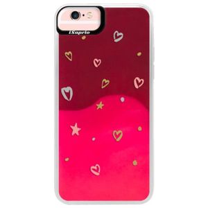 Neónové púzdro Pink iSaprio - Lovely Pattern - iPhone 6 Plus/6S Plus vyobraziť