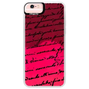 Neónové púzdro Pink iSaprio - Handwriting 01 - black - iPhone 6 Plus/6S Plus vyobraziť