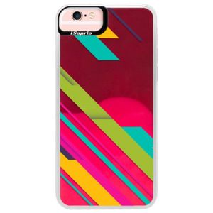 Neónové púzdro Pink iSaprio - Color Stripes 03 - iPhone 6 Plus/6S Plus vyobraziť