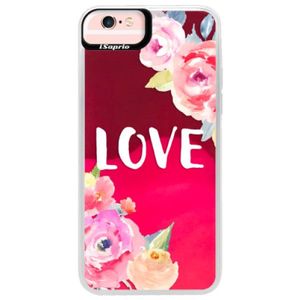 Neónové púzdro Pink iSaprio - Love - iPhone 6 Plus/6S Plus vyobraziť