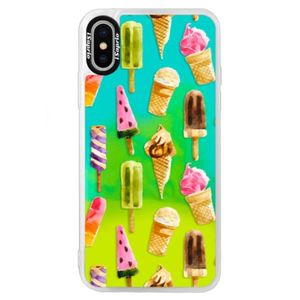 Neónové puzdro Blue iSaprio - Ice Cream - iPhone XS vyobraziť