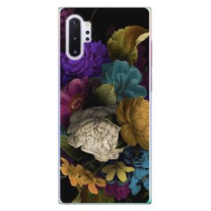 Plastové puzdro iSaprio - Dark Flowers - Samsung Galaxy Note 10+ vyobraziť
