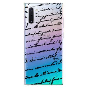 Plastové puzdro iSaprio - Handwriting 01 - black - Samsung Galaxy Note 10+ vyobraziť