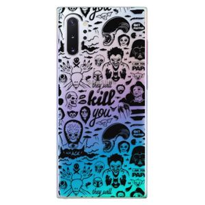 Plastové puzdro iSaprio - Comics 01 - black - Samsung Galaxy Note 10+ vyobraziť