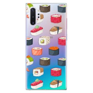 Plastové puzdro iSaprio - Sushi Pattern - Samsung Galaxy Note 10+ vyobraziť