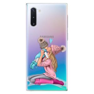 Plastové puzdro iSaprio - Kissing Mom - Blond and Boy - Samsung Galaxy Note 10 vyobraziť