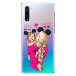 Plastové puzdro iSaprio - Mama Mouse Blond and Girl - Samsung Galaxy Note 10 vyobraziť