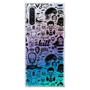 Plastové puzdro iSaprio - Comics 01 - black - Samsung Galaxy Note 10 vyobraziť