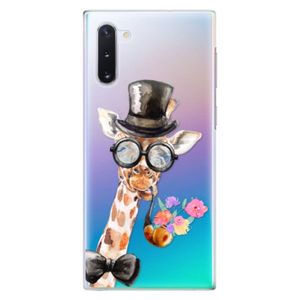 Plastové puzdro iSaprio - Sir Giraffe - Samsung Galaxy Note 10 vyobraziť