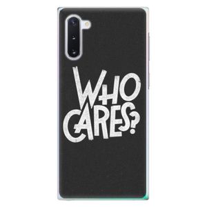 Plastové puzdro iSaprio - Who Cares - Samsung Galaxy Note 10 vyobraziť