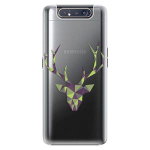 Plastové puzdro iSaprio - Deer Green - Samsung Galaxy A80 vyobraziť