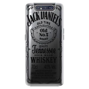 Plastové puzdro iSaprio - Transparent Black Jack - Samsung Galaxy A80 vyobraziť