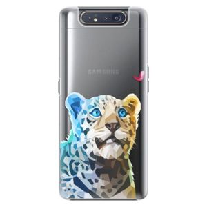Plastové puzdro iSaprio - Leopard With Butterfly - Samsung Galaxy A80 vyobraziť