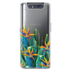Plastové puzdro iSaprio - Exotic Flowers - Samsung Galaxy A80 vyobraziť