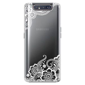 Plastové puzdro iSaprio - White Lace 02 - Samsung Galaxy A80 vyobraziť