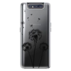 Plastové puzdro iSaprio - Three Dandelions - black - Samsung Galaxy A80 vyobraziť