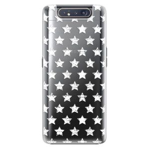 Plastové puzdro iSaprio - Stars Pattern - white - Samsung Galaxy A80 vyobraziť