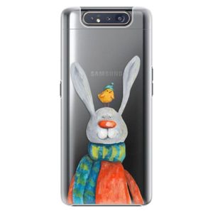 Plastové puzdro iSaprio - Rabbit And Bird - Samsung Galaxy A80 vyobraziť
