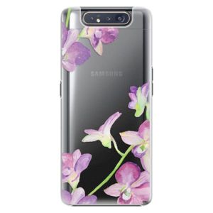 Plastové puzdro iSaprio - Purple Orchid - Samsung Galaxy A80 vyobraziť