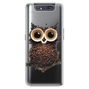 Plastové puzdro iSaprio - Owl And Coffee - Samsung Galaxy A80 vyobraziť