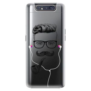 Plastové puzdro iSaprio - Man With Headphones 01 - Samsung Galaxy A80 vyobraziť