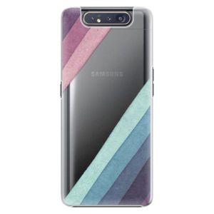 Plastové puzdro iSaprio - Glitter Stripes 01 - Samsung Galaxy A80 vyobraziť