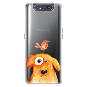 Plastové puzdro iSaprio - Dog And Bird - Samsung Galaxy A80 vyobraziť