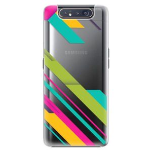 Plastové puzdro iSaprio - Color Stripes 03 - Samsung Galaxy A80 vyobraziť