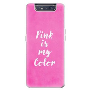 Plastové puzdro iSaprio - Pink is my color - Samsung Galaxy A80 vyobraziť