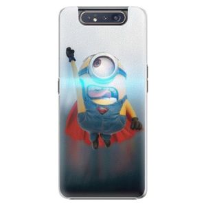 Plastové puzdro iSaprio - Mimons Superman 02 - Samsung Galaxy A80 vyobraziť