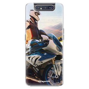 Plastové puzdro iSaprio - Motorcycle 10 - Samsung Galaxy A80 vyobraziť