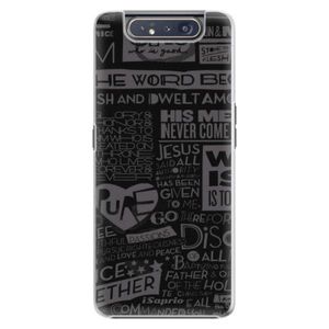 Plastové puzdro iSaprio - Text 01 - Samsung Galaxy A80 vyobraziť