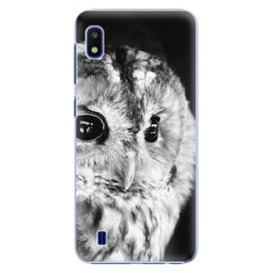 Plastové puzdro iSaprio - BW Owl - Samsung Galaxy A10 vyobraziť
