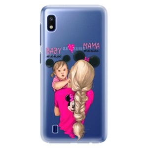 Plastové puzdro iSaprio - Mama Mouse Blond and Girl - Samsung Galaxy A10 vyobraziť