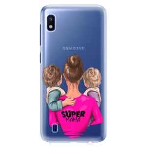 Plastové puzdro iSaprio - Super Mama - Two Boys - Samsung Galaxy A10 vyobraziť