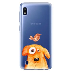 Plastové puzdro iSaprio - Dog And Bird - Samsung Galaxy A10 vyobraziť